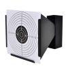 5.5" Funnel Target Holder Pellet Trap + 100 Paper Targets