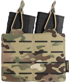 Single M4 Mag Pouch (Color: MULTICAM, Style: Double)